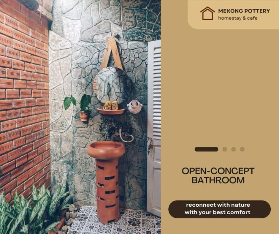 Mekong Pottery Homestay, Green-Friendly & Boat Tour Виньлонг Экстерьер фото