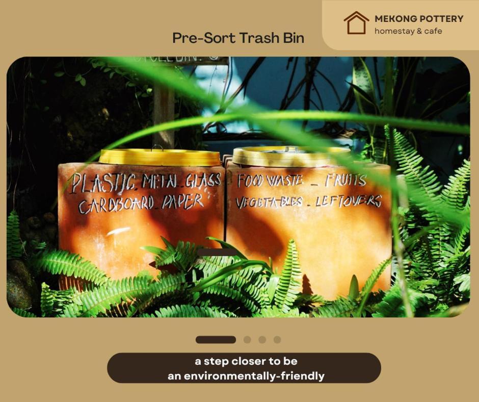 Mekong Pottery Homestay, Green-Friendly & Boat Tour Виньлонг Экстерьер фото